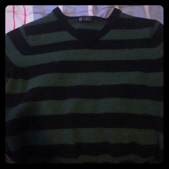 J. Crew Other - J.Crew green and navy blue sweater